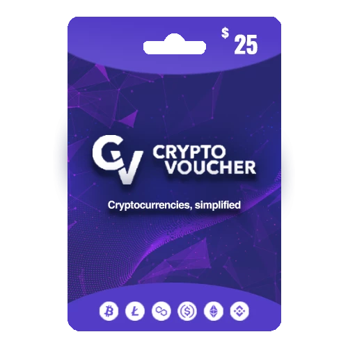 قسيمة كريبتو - ٢٥ دولار