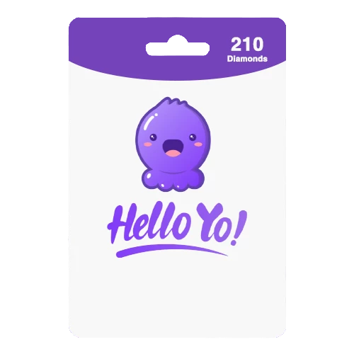 Hello Yo Gift Card - 210 Diamonds (#2196689)