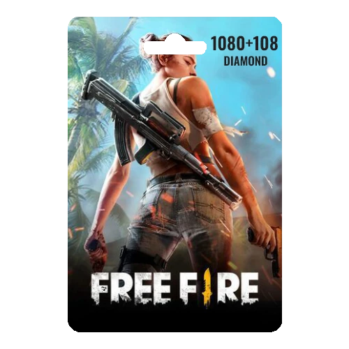 فري فاير 1080 + 108 ماسة
