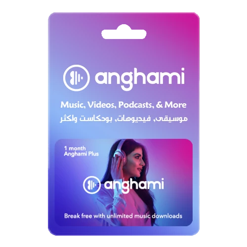 Anghami Plus 1 Month Subscription - Global