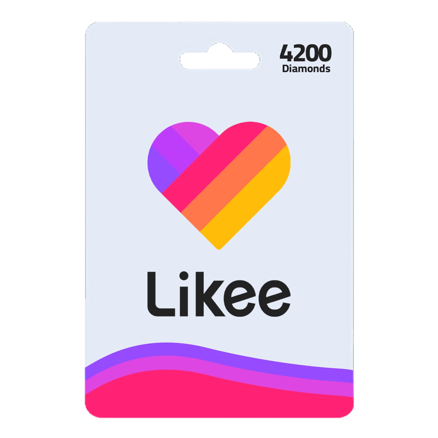 Likee 4200 Diamonds Global 100 USD