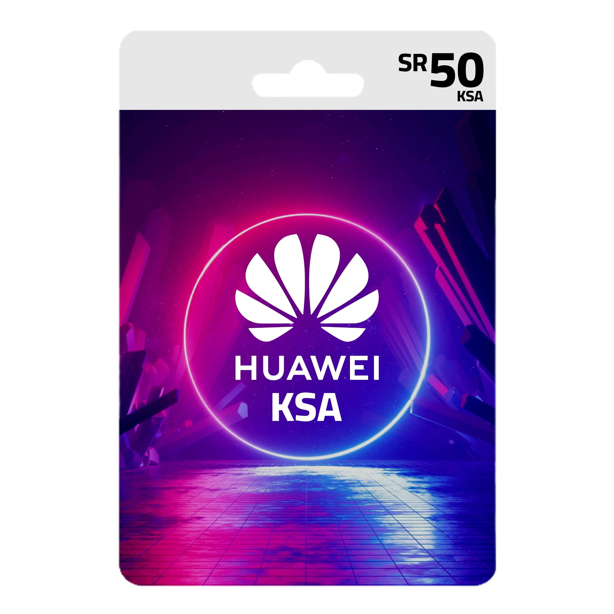 Order 50 SAR HUAWEI card and redeem 60 SAR