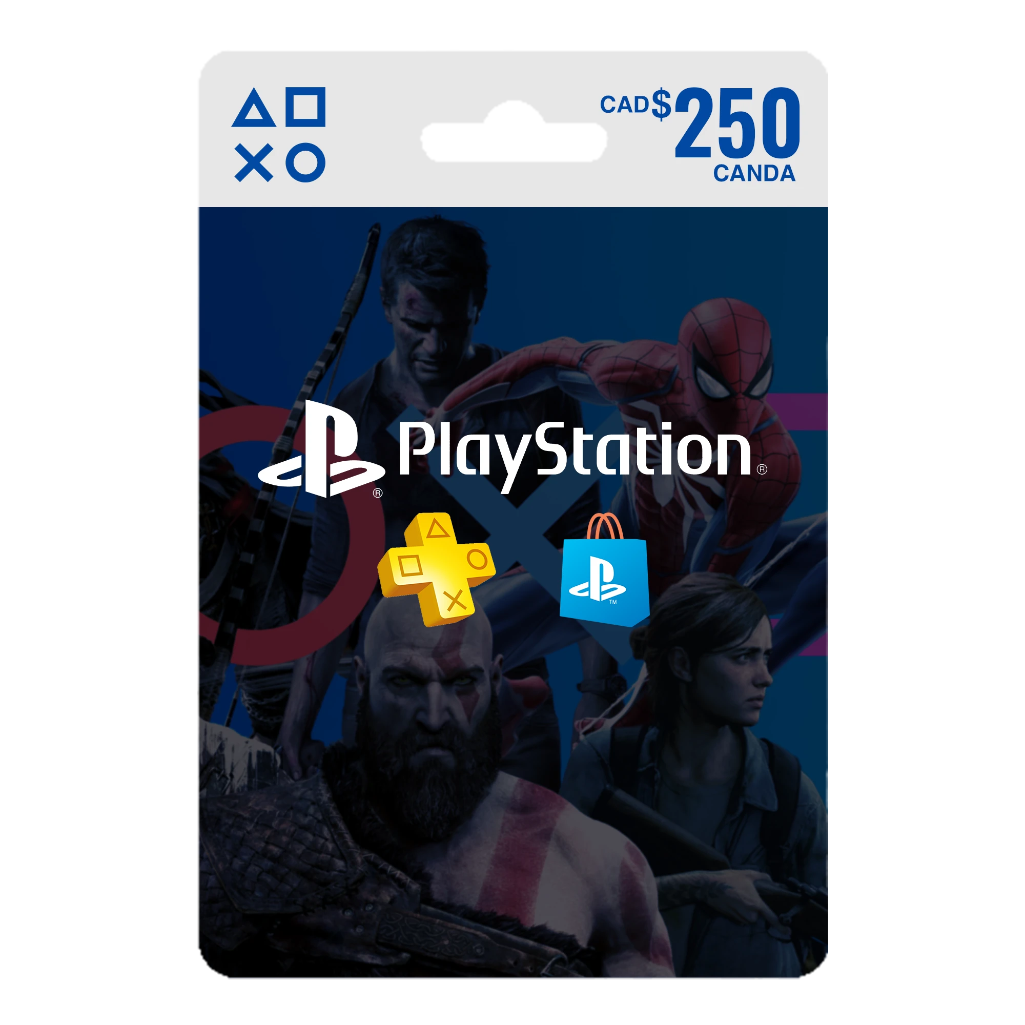 بطاقة بلايستيشن كندا ٢٥٠ دولار كندي