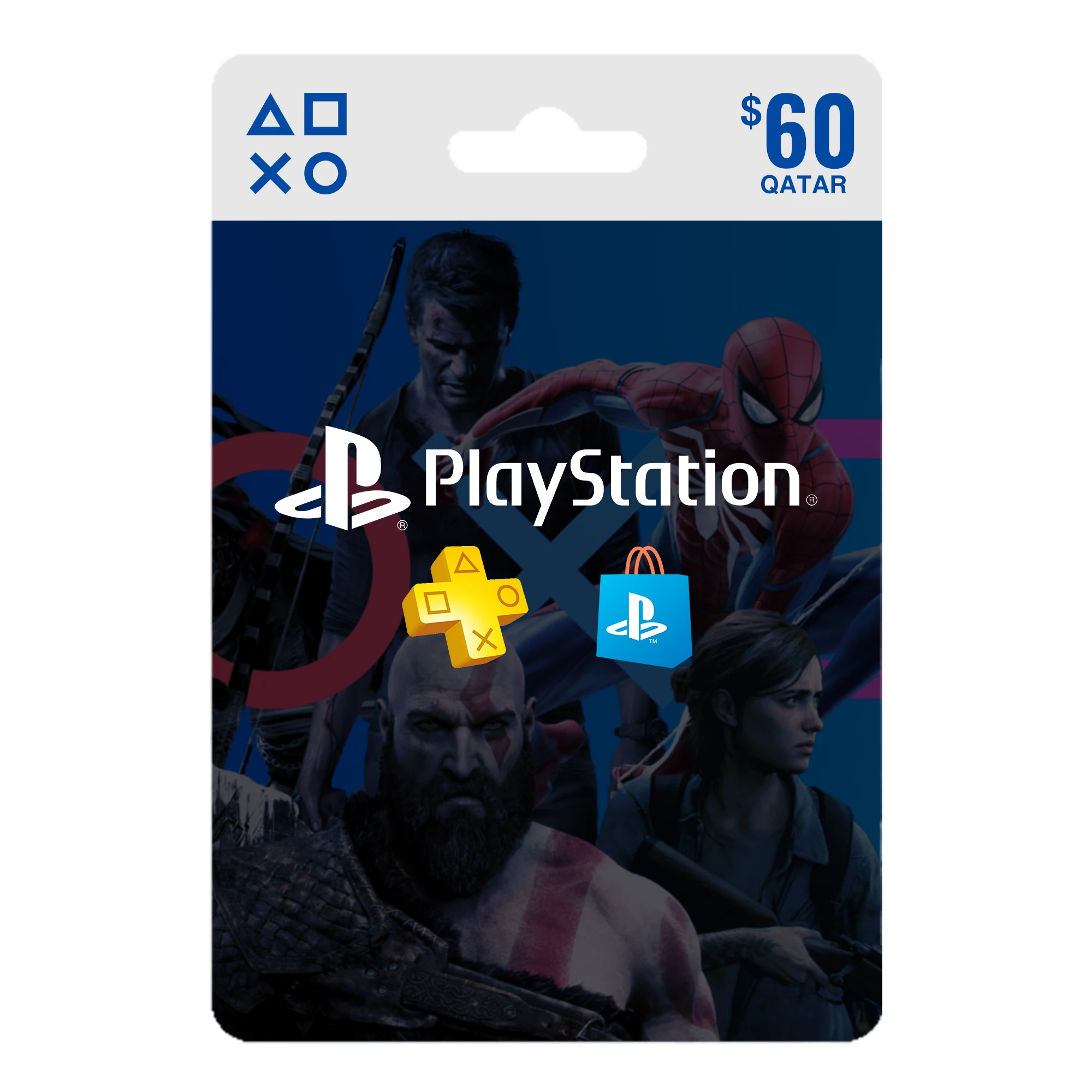 PlayStation Network Gift Card 60 USD - PSN Qatar