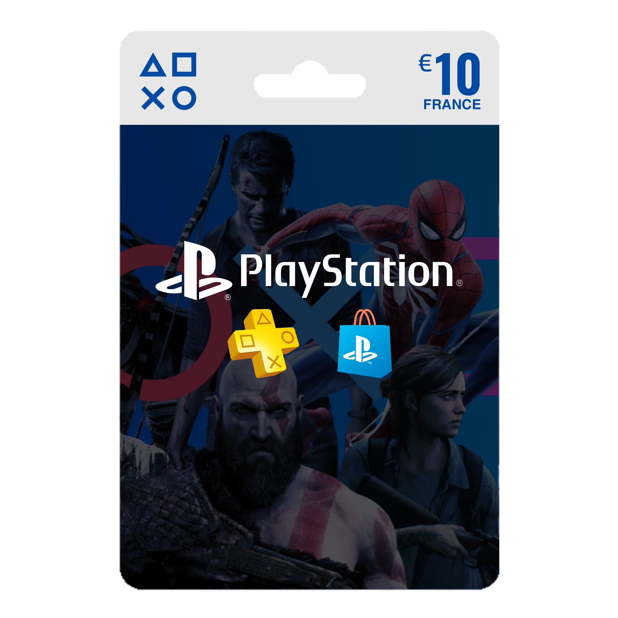 بطاقة PSN فرنسا 10 يورو